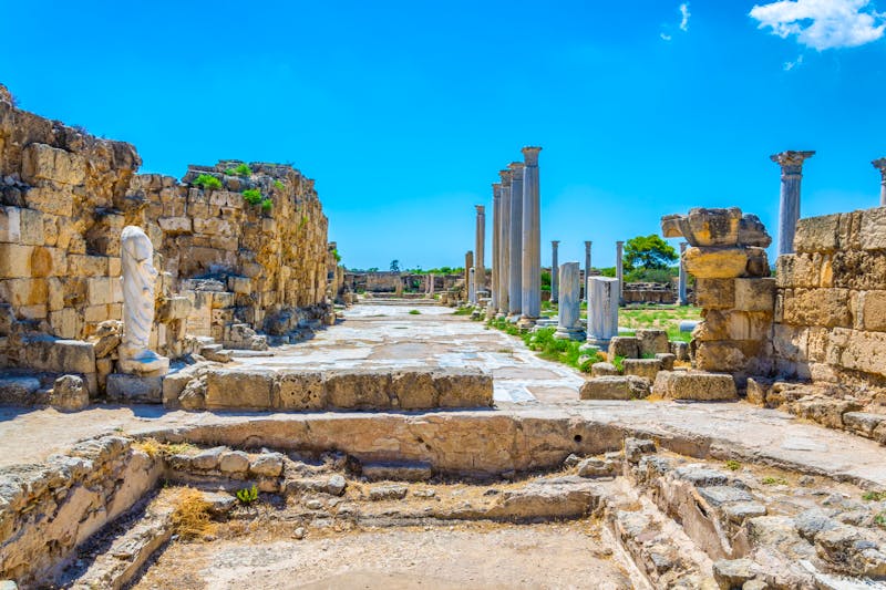 Salamis - antikes Gymnasium in Nord-Zypern - ©dudlajzov - stock.adobe.com