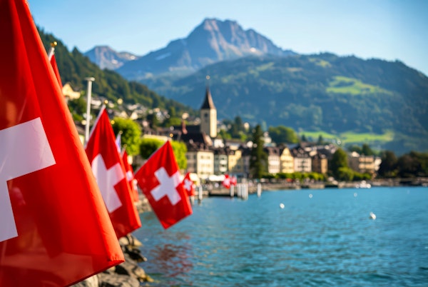 Nationalfeiertag in der Schweiz – © CoralFox - stock.adobe.com