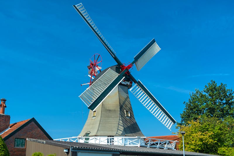 Peldemühle in Wittmund - Ostfriesland - ©Foto: Eberhard Spaeth/Stock.Adobe.com
