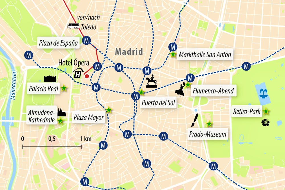 Ihre Reiseroute – © Eberhardt TRAVEL