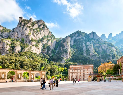 Kloster Montserrat bei Barcelona – © Pavlo Vakhrushev - stock.adobe.com