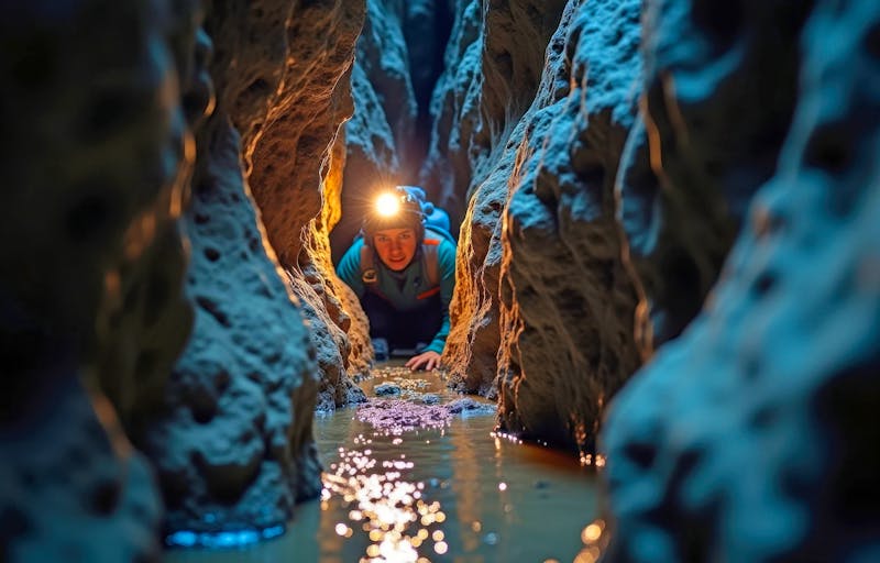 Erkundung einer Höhle - ©yarku20 - stock.adobe.com
