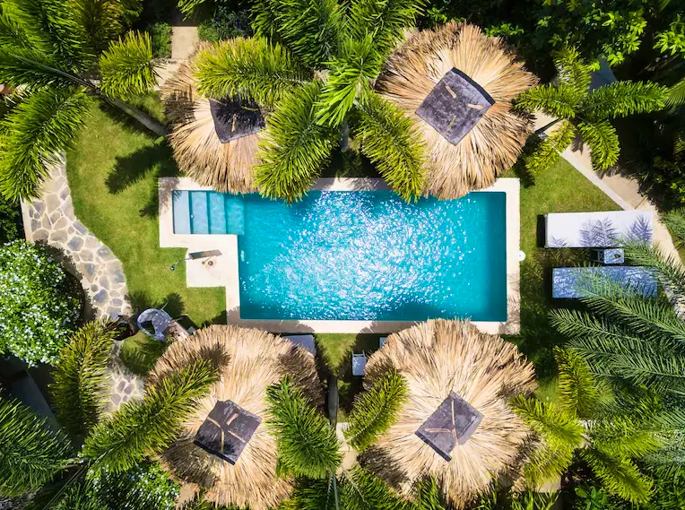 Mahona Boutique Hotel - Außenbereich (Vogelperspektive)&nbsp;&ndash;&nbsp;&copy;&nbsp;https://mahona-lasterrenas.com/