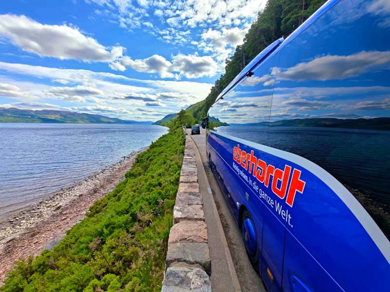 Eberhardt Reisebus unterwegs - ©Eberhardt Travel