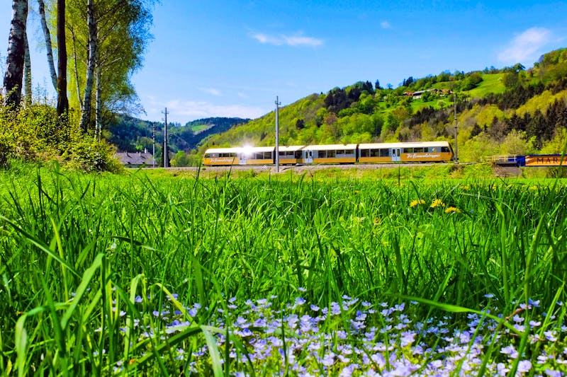 Mariazellerbahn in Niederösterreich - ©NOEVOG/Weinfranz