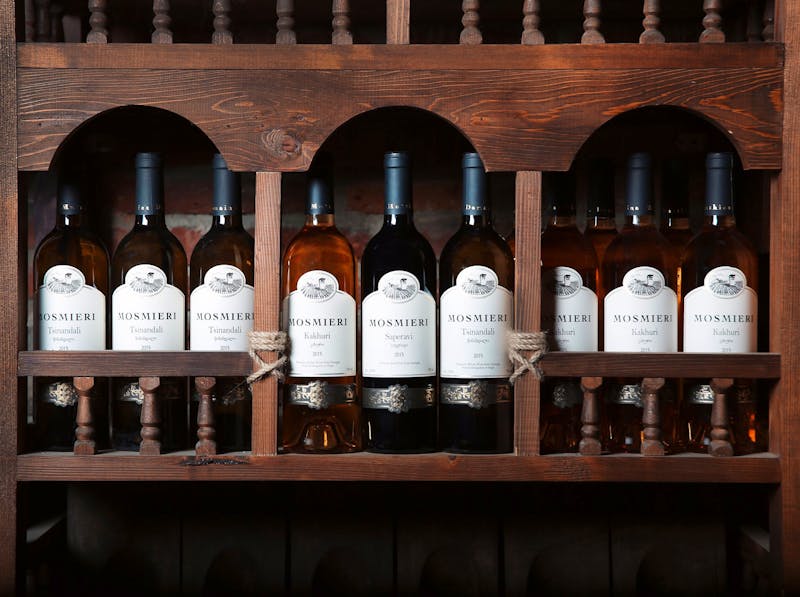Wein vom Hotel Chateau Mosmieri in Telawi, Georgien - ©Hotel Chateau Mosmieri