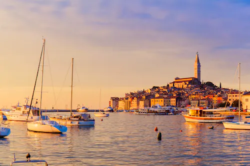 Hafen von Rovinj in Kroatien &ndash; &copy; phant - stock.adobe.com