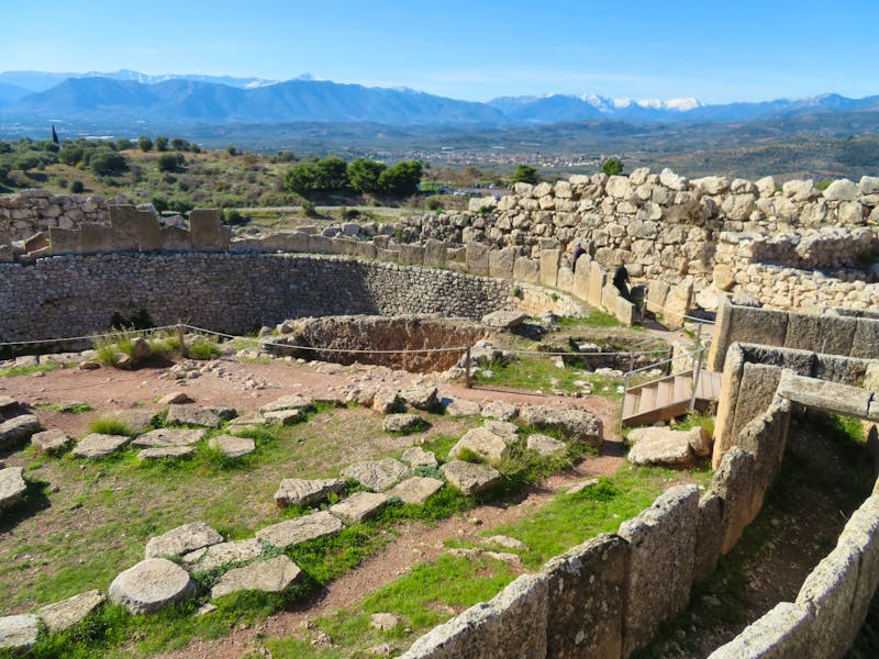 Ausgrabungsstätte Mykene auf der Halbinsel Peloponnes (UNESCO-Welterbe) - ©Francisco Javier Burgos Gutierrez - Eberhardt TRAVEL