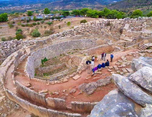 Das Gräberrund A in Mykene – © Peter Rudolph - Eberhardt TRAVEL