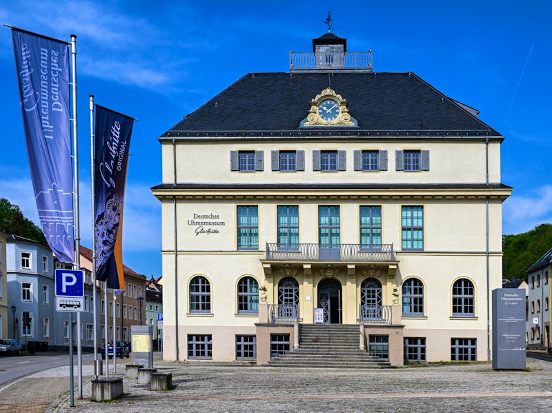 Deutsches Uhrenmuseum in Glashütte - historisches Museumsgebäude - ©Uhrenmuseum Glashütte - Holm Helis