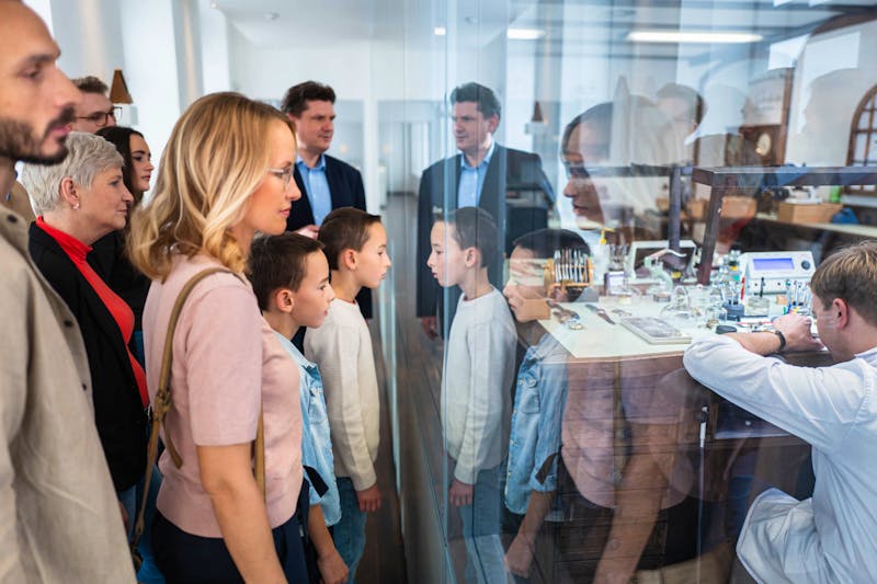 Uhrenmuseum in Glashütte - Schauwerkstatt - © Uhrenmuseum Glashütte - René Gaens