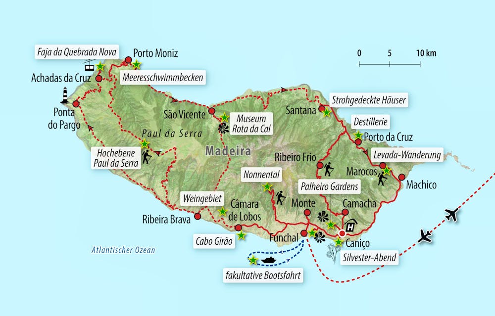 Ihre Reiseroute – © Eberhardt TRAVEL