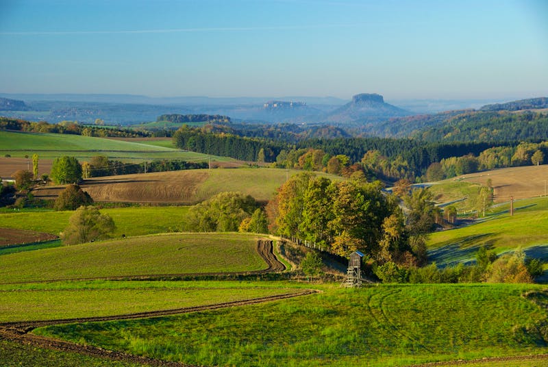 Blick zum Lilienstein  - &copy;LianeM - stock.adobe.com