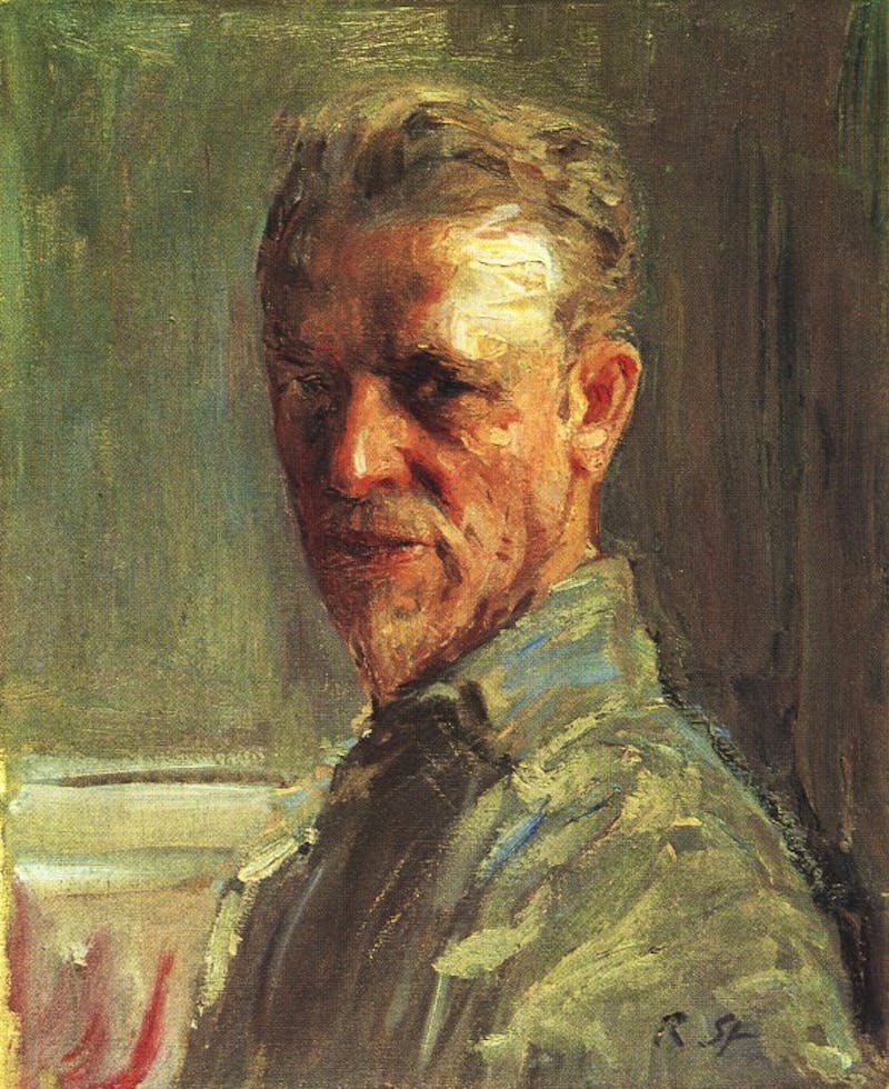 Robert Sterl - Selbstbildnis 1919 - &copy;Robert-Sterl-Haus