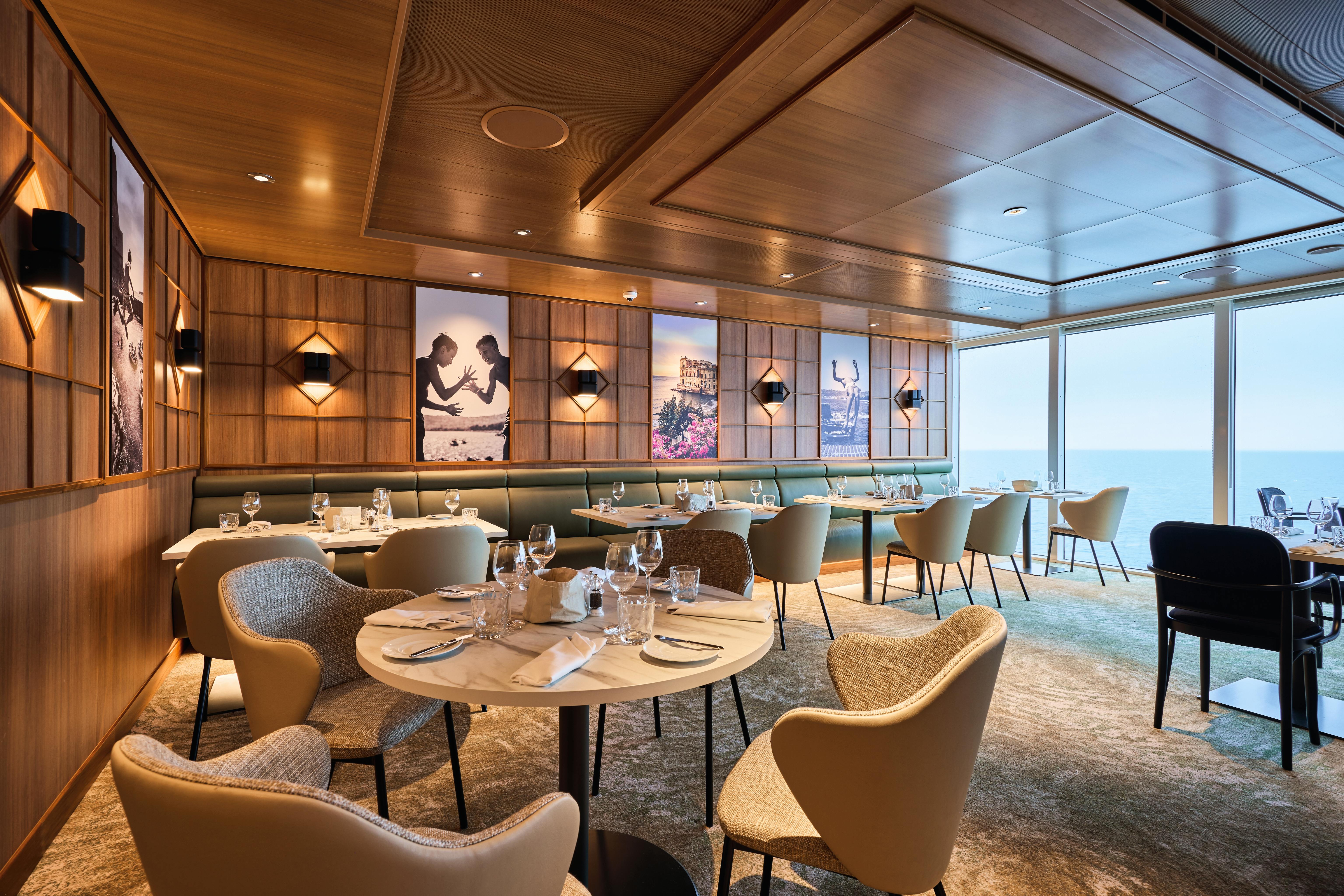 Osteria auf der Mein Schiff Relax&nbsp;&ndash;&nbsp;&copy;&nbsp;René Supper