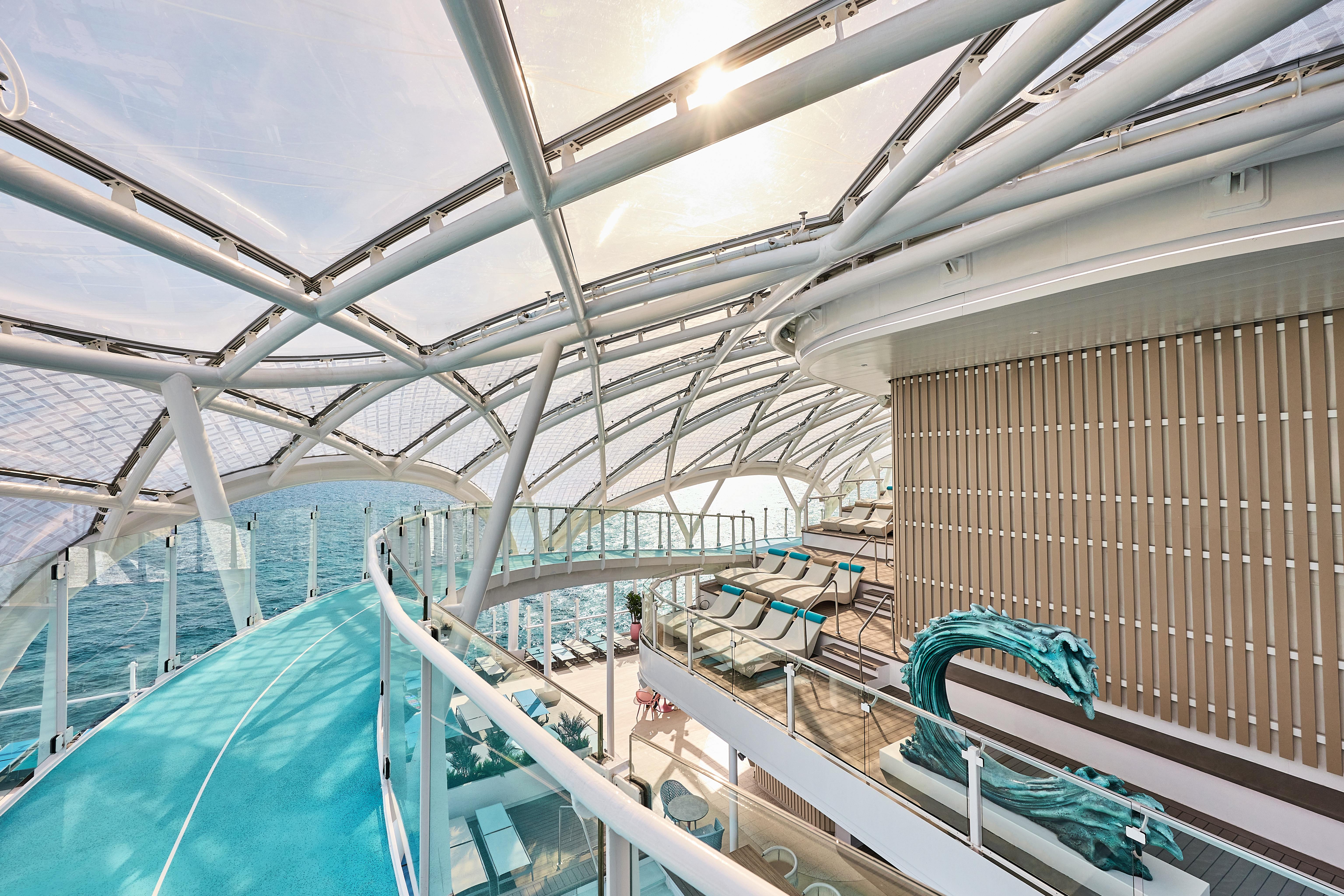 Jogging-Strecke auf der Mein Schiff Relax&nbsp;&ndash;&nbsp;&copy;&nbsp;René Supper