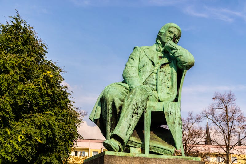 Robert-Schumann-Denkmal in Zwickau am Markt - ©Animaflora PicsStock - stock.adobe.com