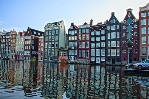 Rhein Niederlande Amsterdam Gracht 02 &ndash; &copy; nicko Cruises