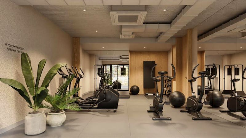 NICKEL Resort & Wellnest in Grzybowo bei Kolberg - Fitnessraum – ©Nickel Resort & WellNest