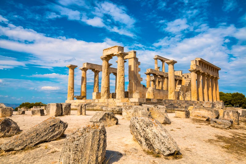 Aphaia Tempel auf der Insel Ägina - ©Alexander - stock.adobe.com