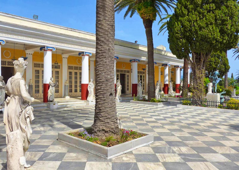 Korfu - Achilleion Palast von Kaiserin Sisi - ©Ria Heilmann - Eberhardt TRAVEL
