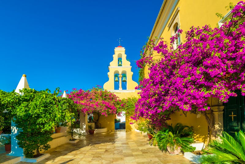 Kloster Theotokos bei Paleokastritsa auf Korfu - ©Balate Dorin - stock.adobe.com