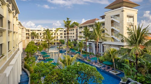 Hotel Sanur Resort Watujimbar in Denpasar, Sanur - Poolanlage – © Sanur Resort Watujimbar