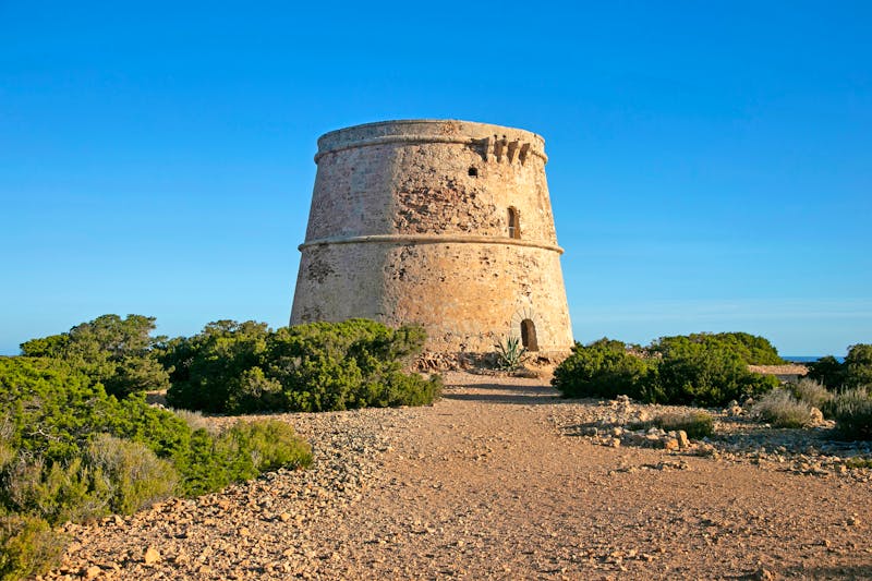 Torre d'en Rovira an der Westküste von Ibiza - ©Leckerstudio - stock.adobe.com