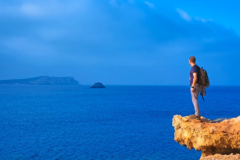 Blick aufs Mittelmeer bei der Cala Bassa - Ibiza - ©poliki - stock.adobe.com