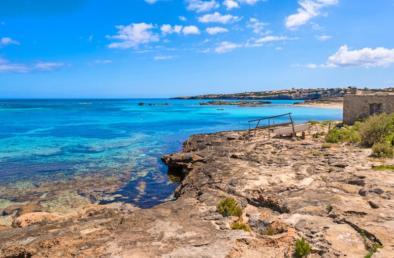 Ferienort Es Pujols auf der Insel Formentera  - ©kalama - stock.adobe.com