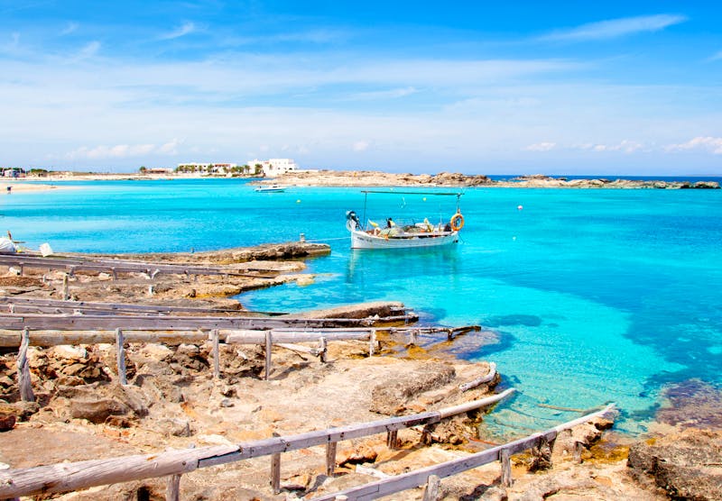 Ferienort Es Pujols auf der Insel Formentera  - ©lunamarina - stock.adobe.com