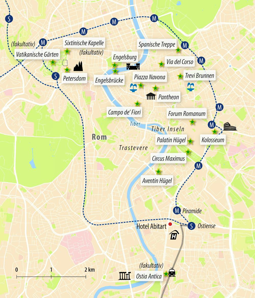 Ihre Reiseroute – © Eberhardt TRAVEL