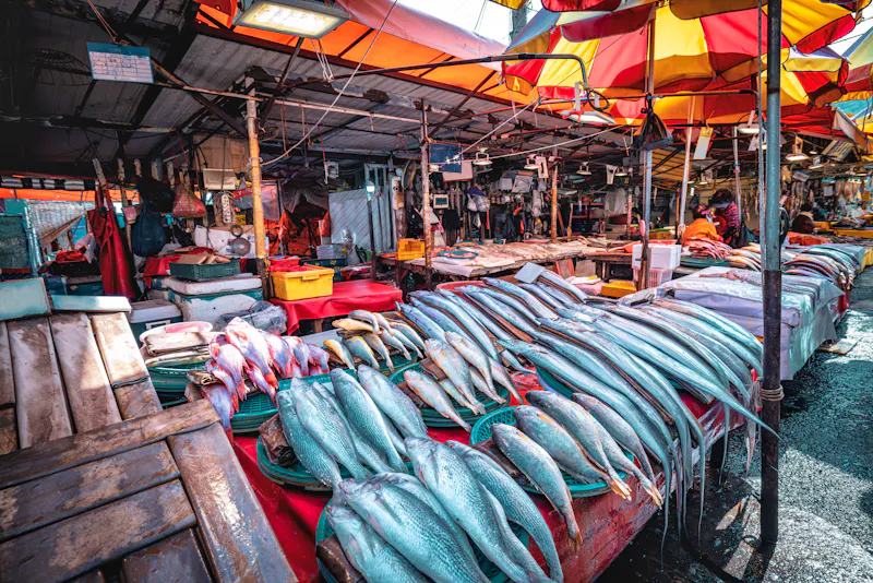 Jagalchi-Fischmarkt in Busan Südkorea - &copy;tom-pic-art - stock.adobe.com