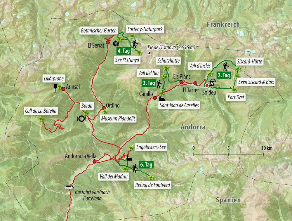 Ihre Reiseroute – © Eberhardt TRAVEL