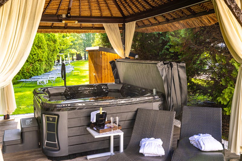Lotus Therme Hotel & Spa in Heviz - Garten-Pavillon – ©Lotus Therme Hotel & Spa
