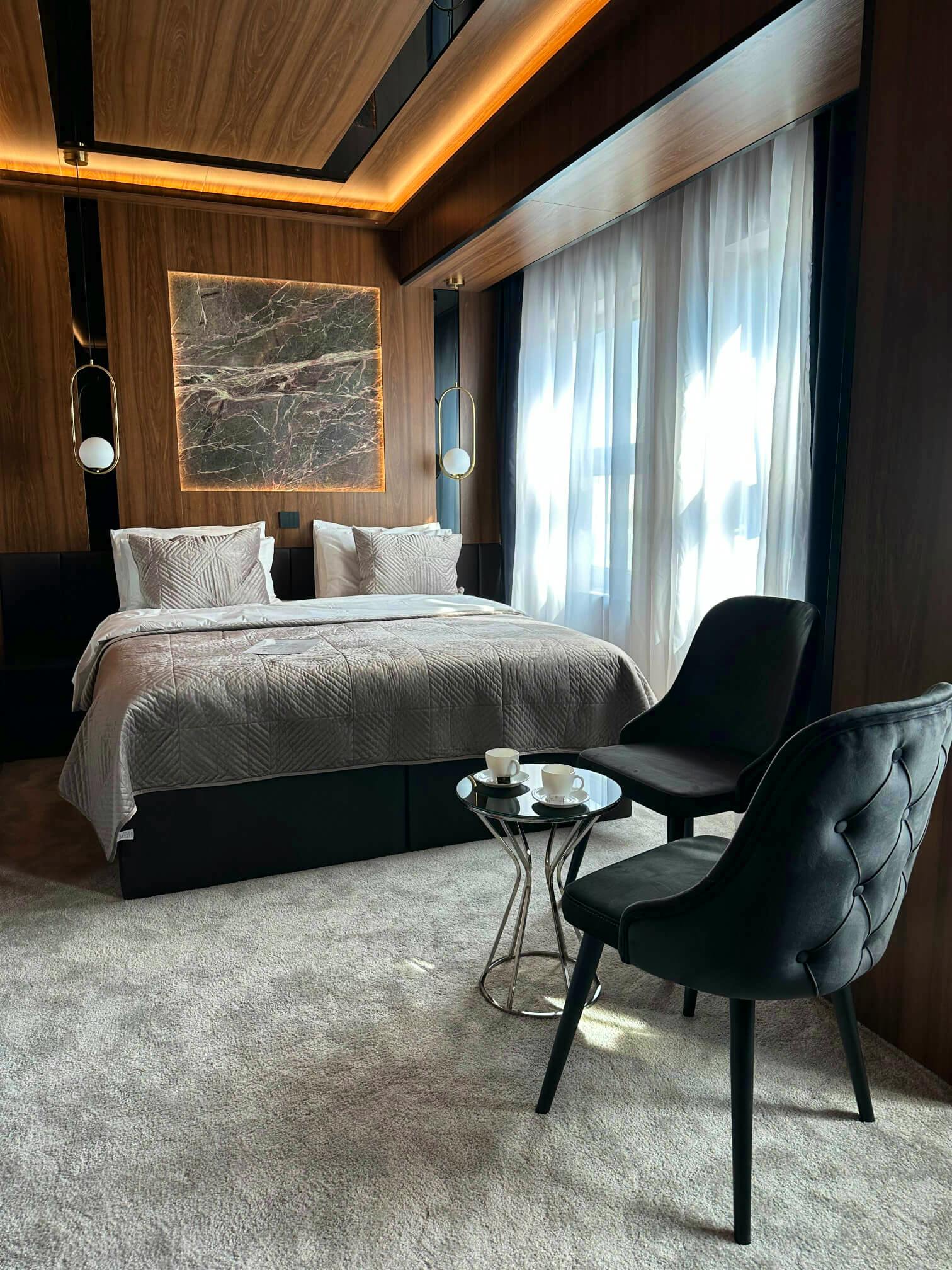 Hotel Macedonia Square - Deluxe Doppelzimmer Beispiel&nbsp;&ndash;&nbsp;&copy;&nbsp;Hotel Macedonia Square