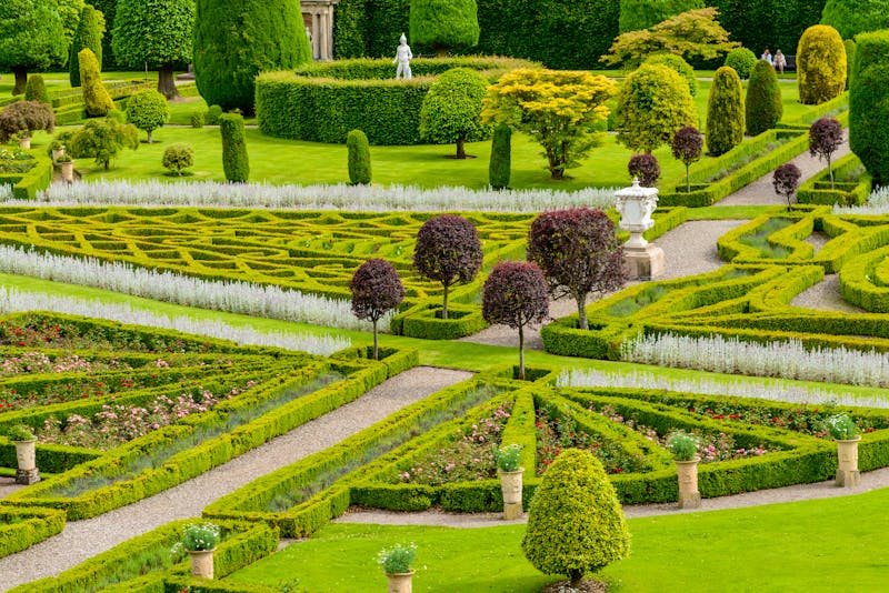 Drummond Castle Gardens, nähe Crieff in Perthshire (Schottland) - ©cornfield - stock.adobe.com