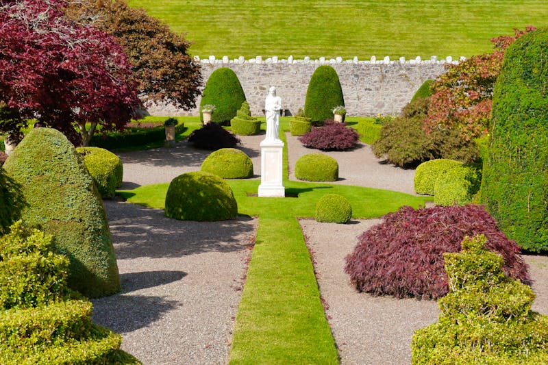 Drummond Castle Gardens, nähe Crieff in Perthshire (Schottland) - ©hanneliese - stock.adobe.com