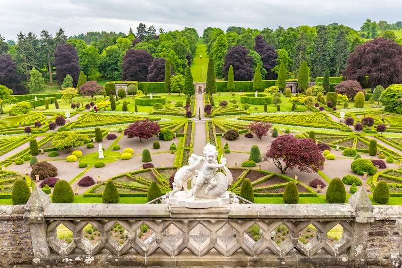 Drummond Castle Gardens, nähe Crieff in Perthshire (Schottland) - ©Boris - stock.adobe.com