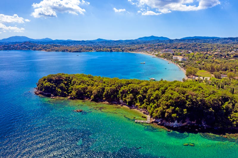Ostküste der Insel Korfu bei Dassia  - ©eugenegg - stock.adobe.com