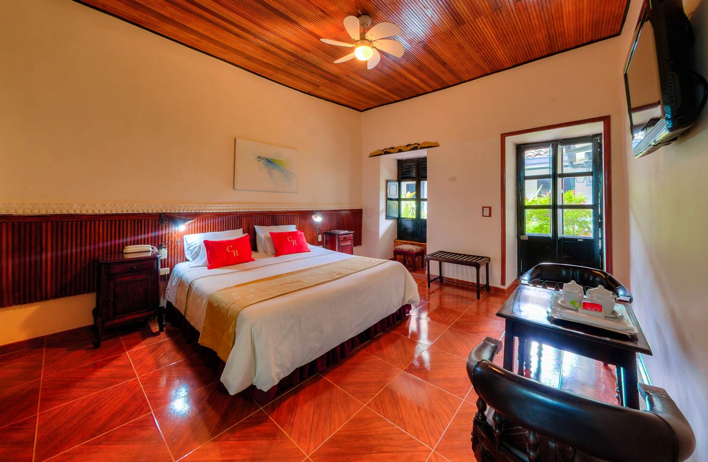 Zimmerbeispiel des Hotel Camino Real in Popayan (Kolumbien)&nbsp;&ndash;&nbsp;&copy;&nbsp;Hotel Camino Real