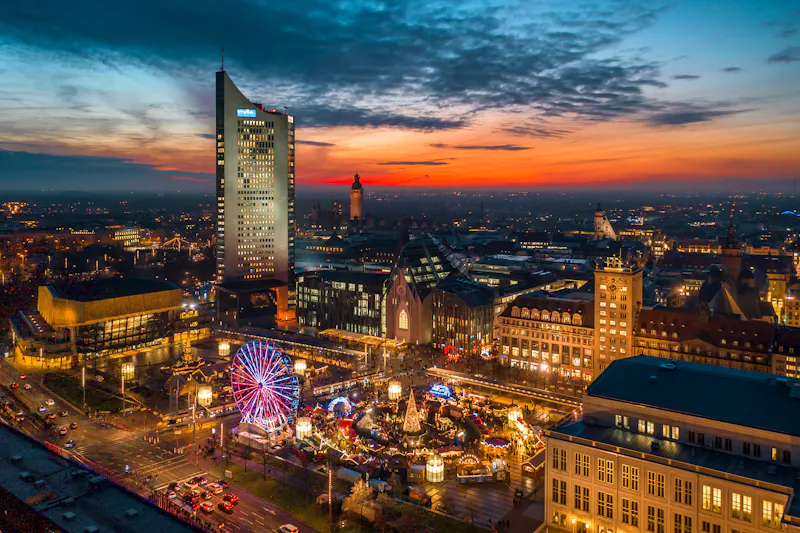 Weihnachtsmarkt in Leipzig  - &copy;alexleipz - stock.adobe.com