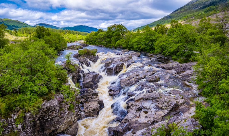 Glen Orchy in schottischen Highlands - ©Andy Morehouse - stock.adobe.com