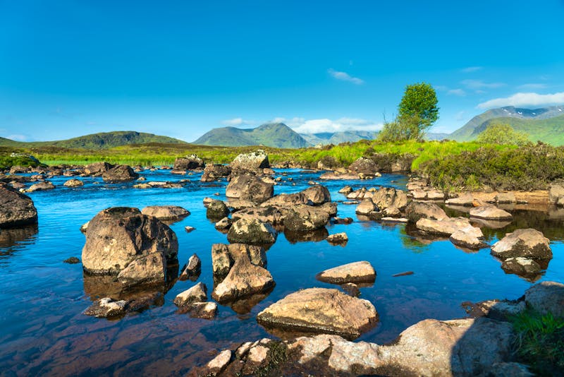 Rannoch Moor in den schottischen Highlands - ©Pawel Pajor - stock.adobe.com