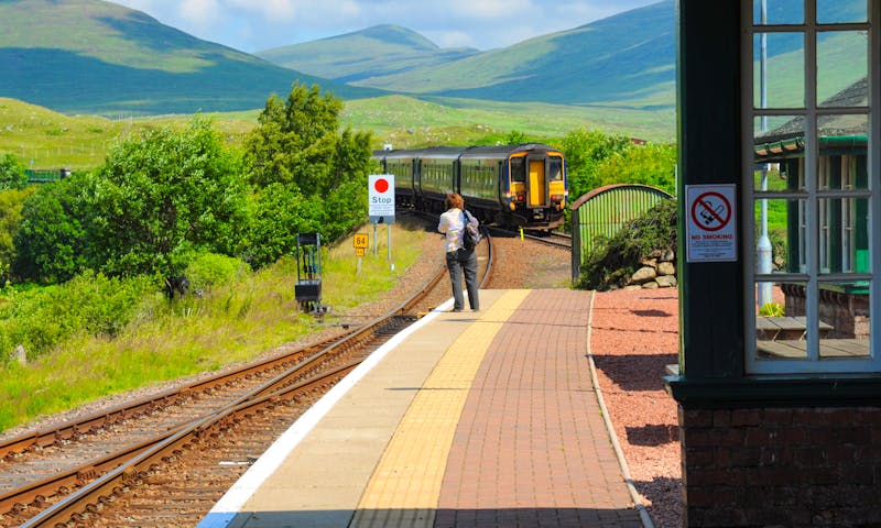 Rannoch Bahnhof in Schottland - ©Peter Moulton - stock.adobe.com