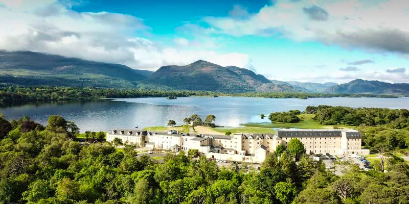 The Lake Hotel Killarney Außenansicht 2&nbsp;&ndash;&nbsp;&copy;&nbsp;https://www.lakehotelkillarney.ie/gallery.html