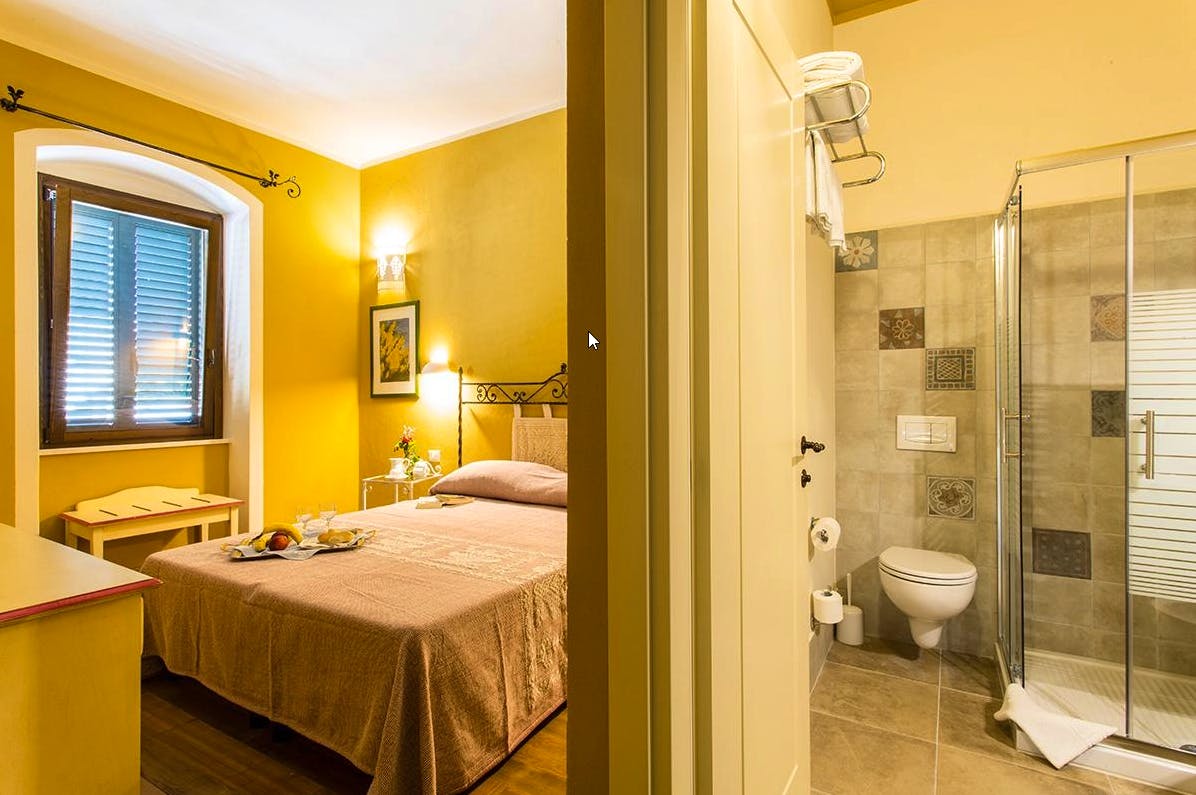 Villa Asfodeli Hotel De Charme - Zimmer und Bad&nbsp;&ndash;&nbsp;&copy;&nbsp;Villa Asfodeli Hotel De Charme