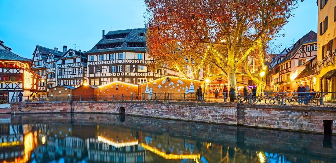 Weihnachtsstimmung in Straßburg - Petit France – © allan - stock.adobe.com