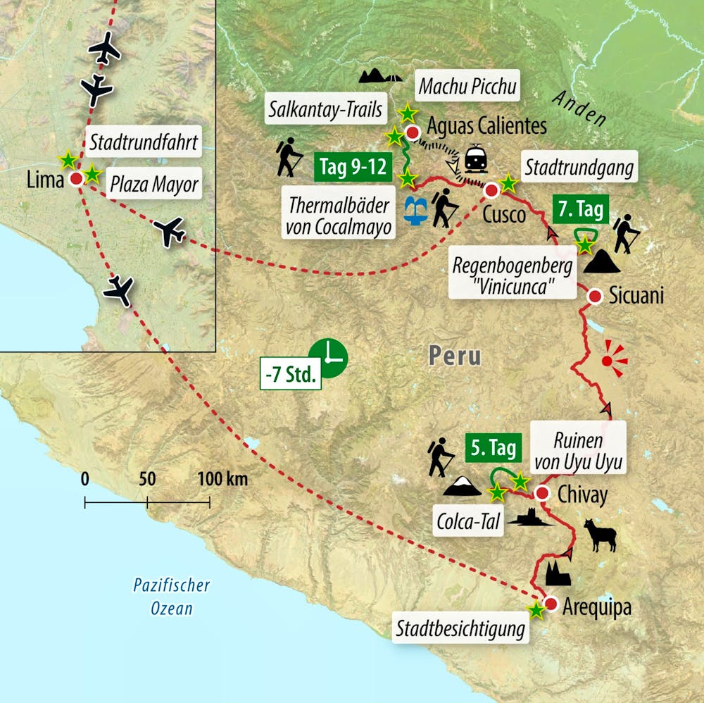 Ihre Reiseroute – © Eberhardt TRAVEL