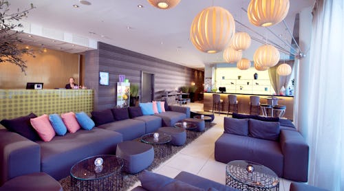 Home Hotel Aurora in Tromso, Norwegen - Lobby mit Tressen – © Home Hotel Aurora